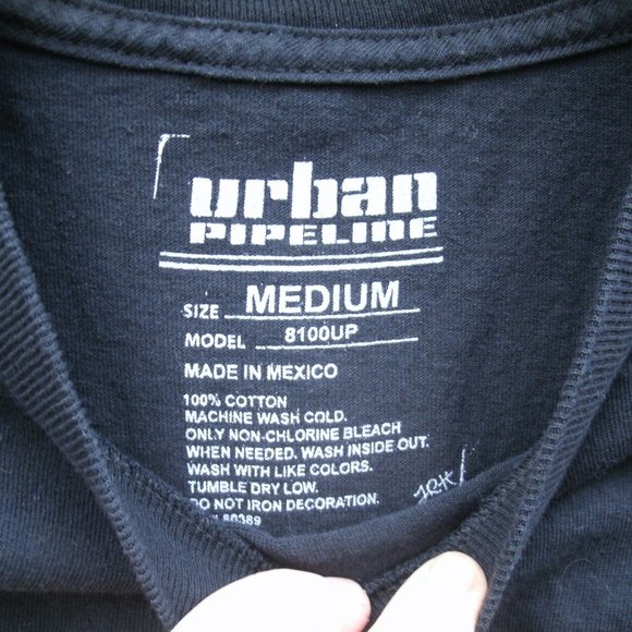 Funny Warning Sign T-Shirt Size M - Picture 8 of 8